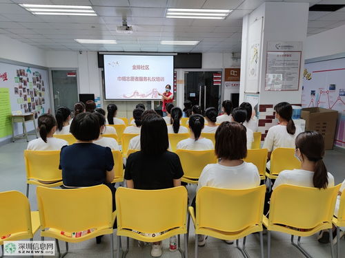 金排社区开展巾帼志愿者服务礼仪培训